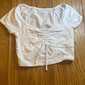 White Crop Top from Aeropostale